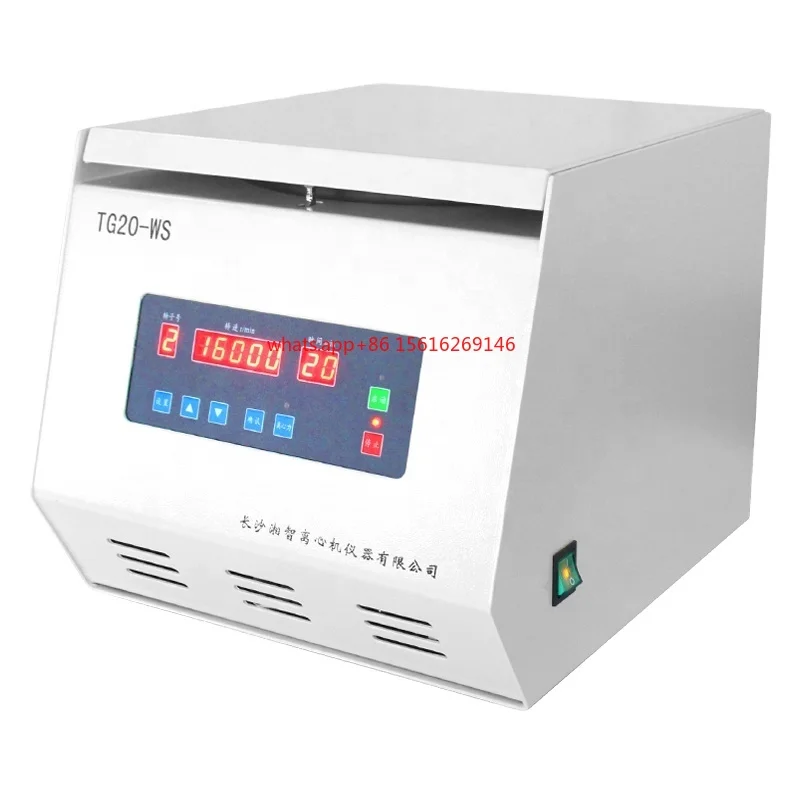 

Factory Price 20000rpm High Speed Centrifuge Machine Laboratory 4*100ml Tabletop Centrifuge