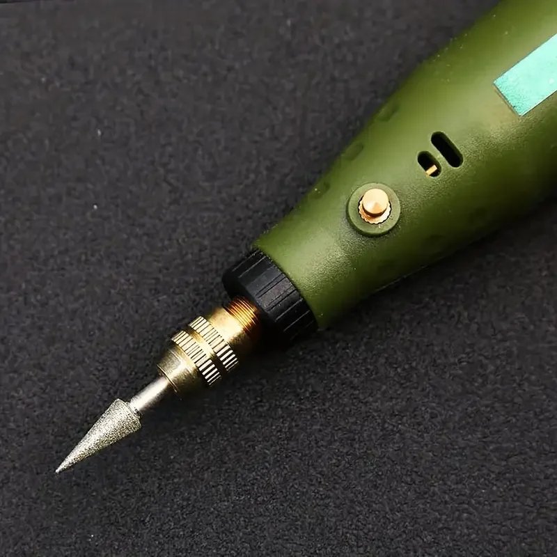 Oudtinx 50 stücke diamant beschichteter Schleif kopf Schleif grate für Dremel Dreh werkzeug – Detail 2