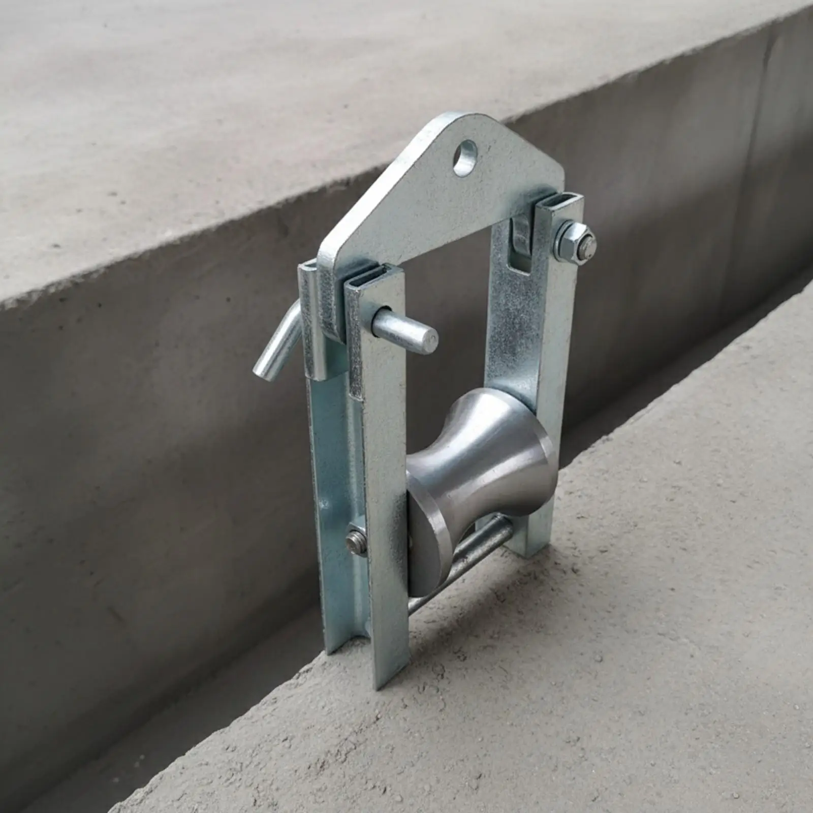 Single Grooved Pulley Wheel Block Heavy Duty Steel Hardware for Lifting Rope Construction Project Use