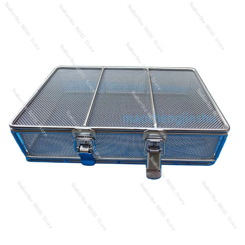 Room Sterilization Basket Instrument Cleaning Mesh Basket Drain Storage Basket Stainless Steel