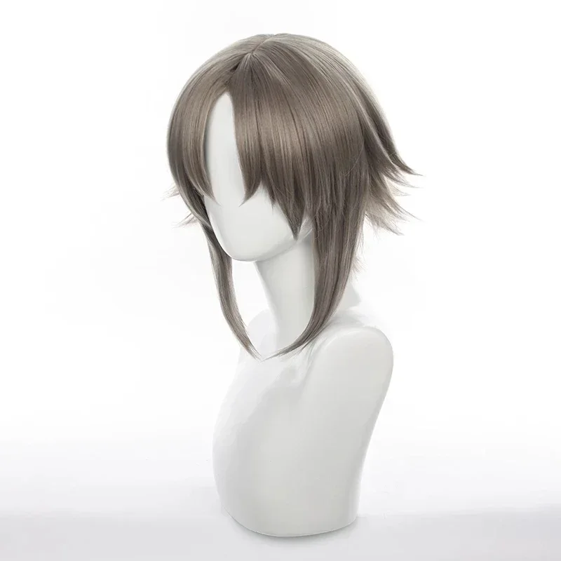 Anime VTuber Mysta Rias Cosplay Wig Dark Grey ACGN Fans NIJISANJI AT Luxiem Halloween Party Wigs MN1