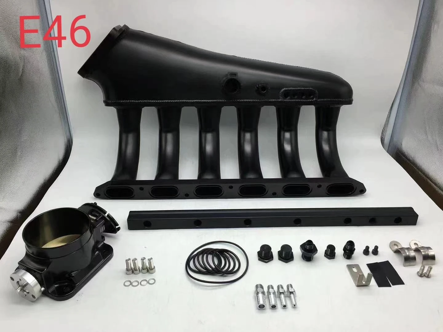 

Intake Manifold Aluminum Billet Manifold Kit For BMW E36 E46 325i 328i 323i M3 Z3 Throttle Body Set