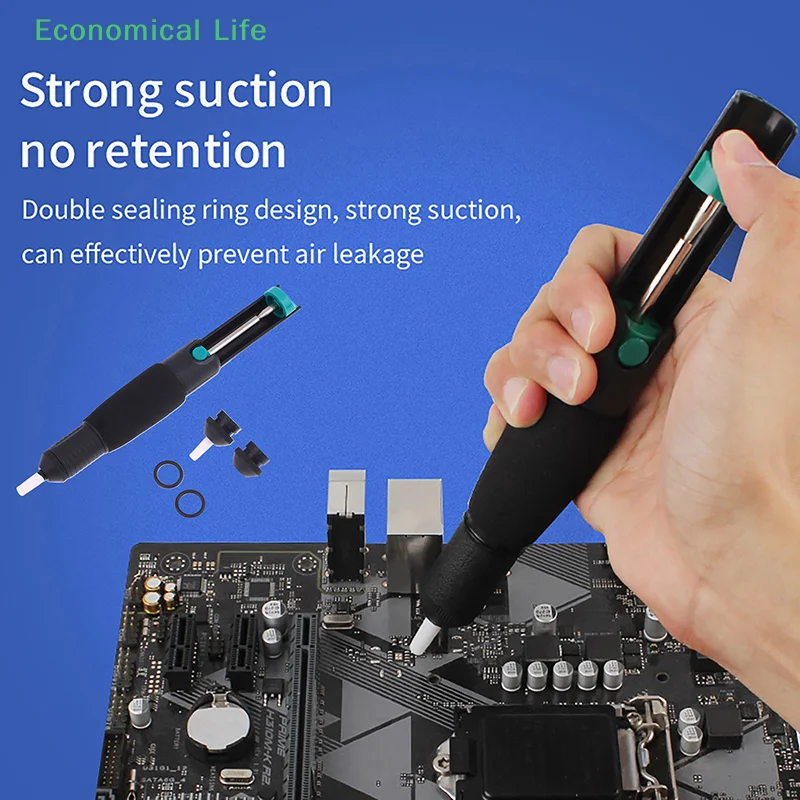 حلقة مزدوجة ديسولديرينغ القلم عدم الانزلاق مقبض DP-366D أداة ديسولديرينغ أداة لحام يدوية مضخة لحام قوية