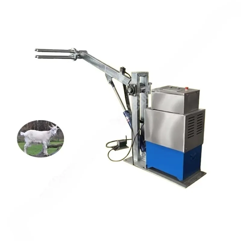 Customizable Lamb Dehiding Machinery Sheep Abattoir Goat Skin Peeling Machine Mutton Slaughter Machine for Sheep