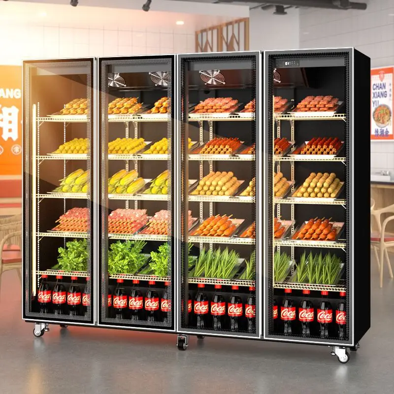 

Fragrant pot, skewers, a la carte cabinet, Malatang, air-cooled, display cabinet, refrigerated
