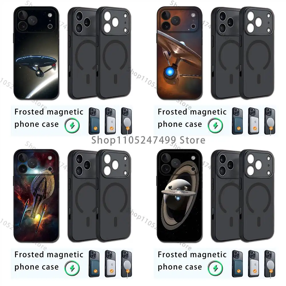 

S-Star T-Trek Ships For iPhone 17,16,15,14,13,12,11,Plus,Pro,Max Mini For Magsafe Magnetic Wireless Charging Phone Case