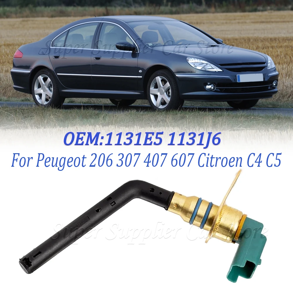 

NEW Car Engine Oil Level Sensor Replacement for Peugeot 206 307 407 607 Citroen C4 C5 C-Quatre 1131E5 1131J6 1131F9