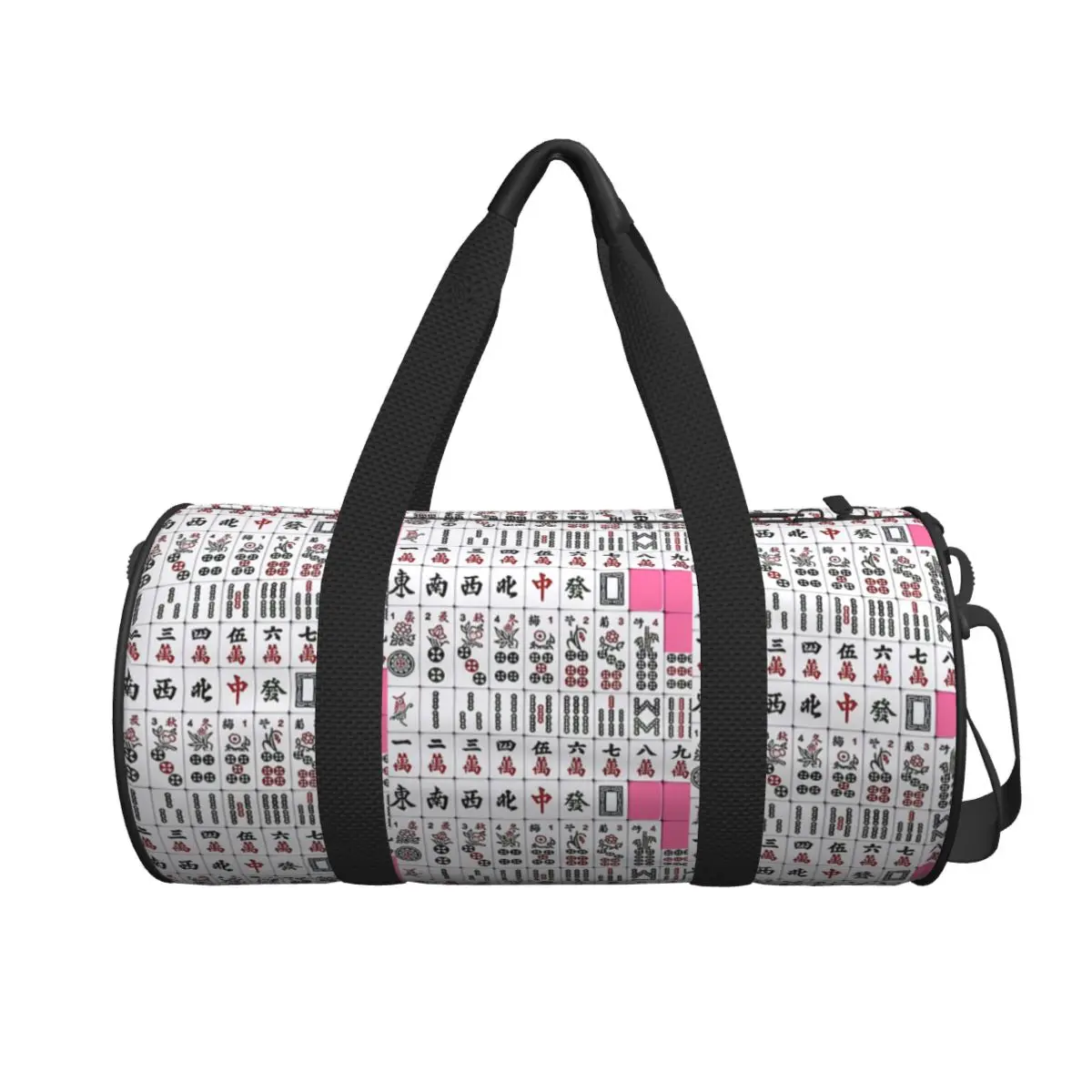 

Mahjong Tile Pattern 8 Large Duffle Gym Bag Multi-Functional Duffle Travel Bags Handbags Fitness bag