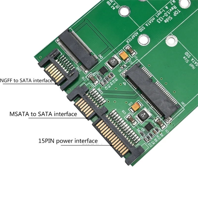 M.2 NGFF mSATA SSD to 2.5" III SSD Key M.2 SSD to 2.5in