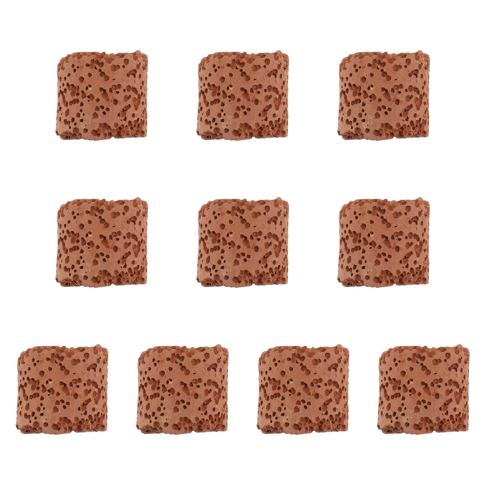 حوض السمك حامل نبات المياه 10 قطعة كأس ثابت خواتم لخزان الأسماك تصفية وسائل الإعلام الفخار ديكور النباتات المائية البستنة أداة العرض