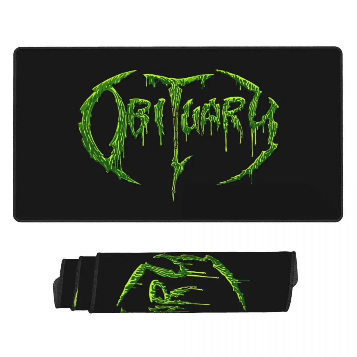 

Large Mouse Pad Obituary Death Metal Rock Band Music Gamer PC Laptop Mats Keyboard Computer Gaming Office Accessories Desk Mat