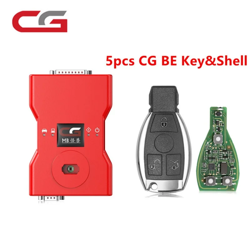 CGDI Prog MB for Benz Key Programmer with 5PCS CG BE Key & Key Shell