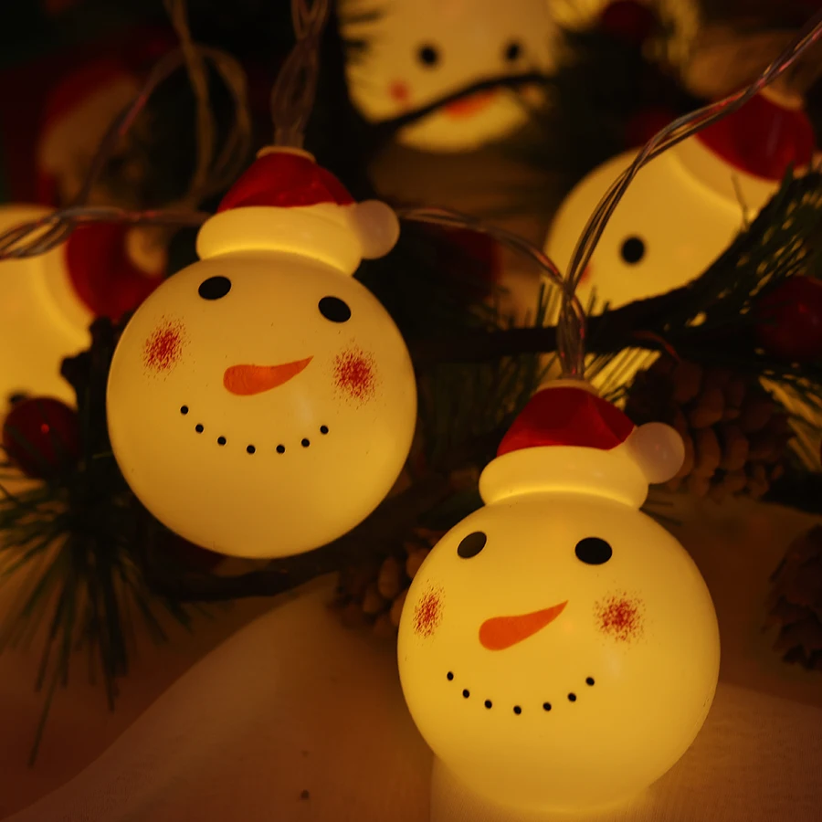 Luzes decorativas de natal corda boneco de neve árvore de natal luzes penduradas vitrine loja cena decoração atmosfera luzes