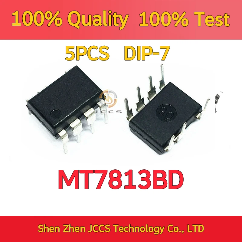 5pcs MT7813BD DIP-7 Chipset 100% New
