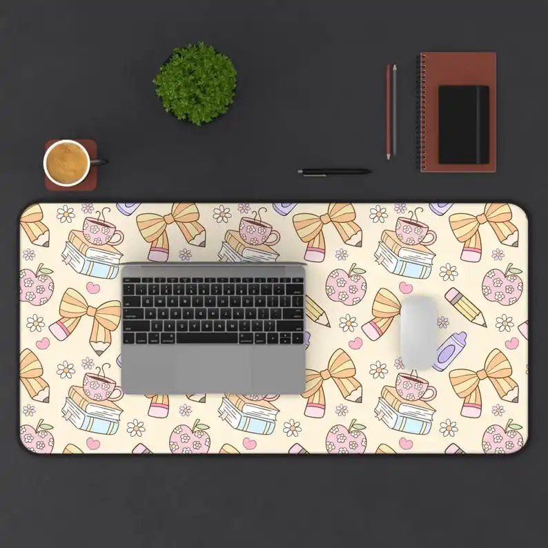 Pencil Pattern Mouse Pad, Non-slip Waterproof Mouse Pad, Office Gaming Desk Decoration Mat, Is The Perfect Gift for Friends.