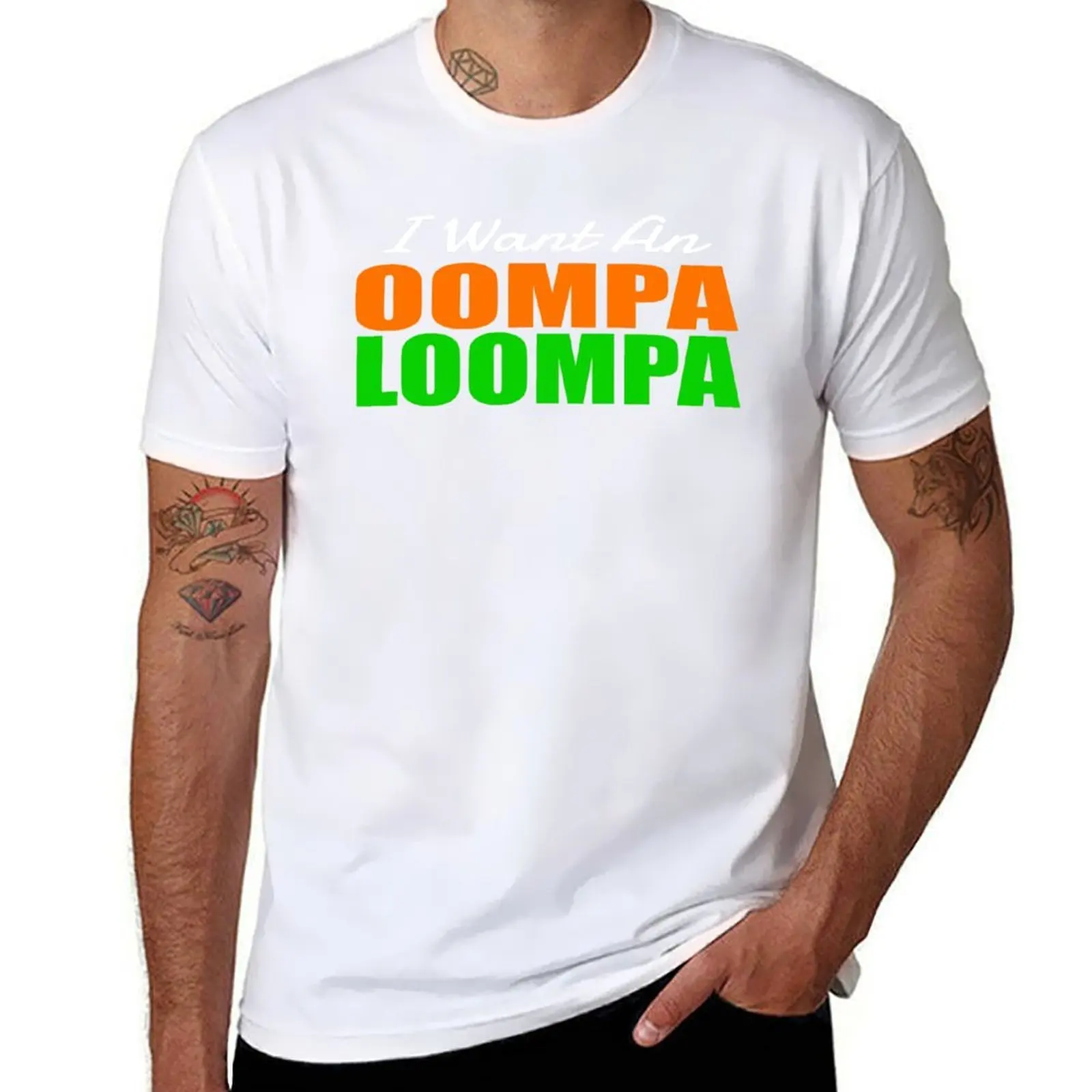 

Want Oompa I Loompa An T-Shirt Lightweight Cooling Short Sleeve Tee