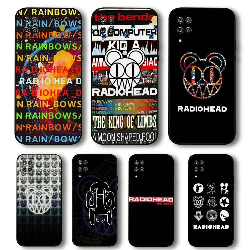 R-Radiohead Rock Band Phone Case For Samsung Galaxy S21 S22 S23 S24ULTRA S25ULTRA FE Ultra Plus5G A52S S26 Soft Cover