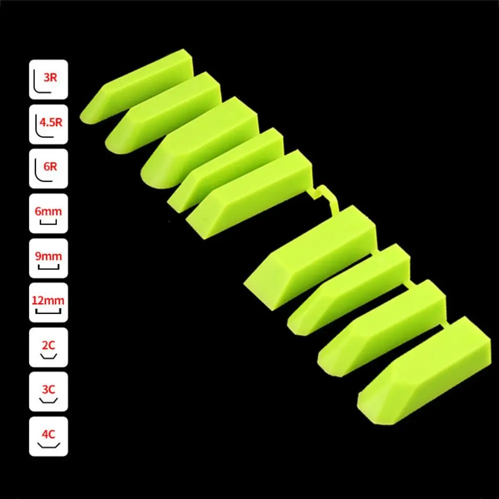 2set Multi-angle 9 in1 Glass Glue Angle Scraper Grout Kit Seam Tools Sealant Smooth Remover Tools Tile Floor Gap Plastic