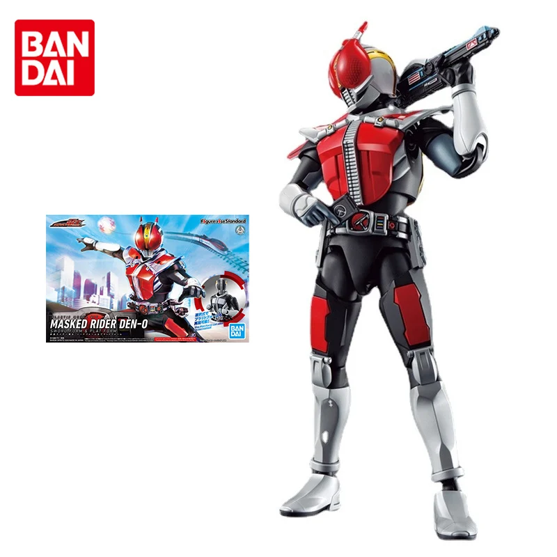 Bandai Kamen Rider Figure Masked Rider DEN0 SWOED FORM PLAT FORM Anime Figure Original Model Action Figure Toys for Children