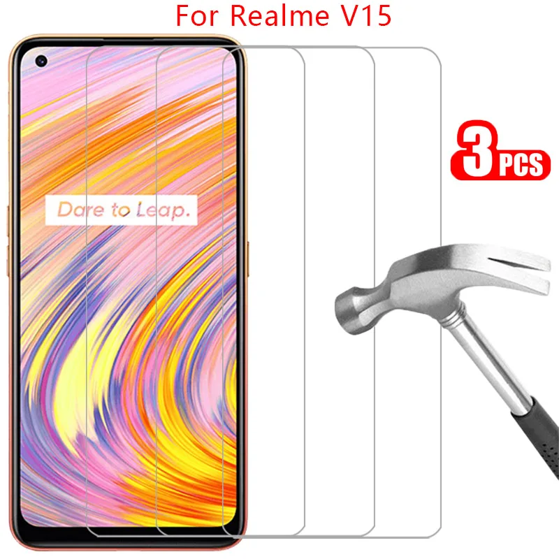 Защитное закаленное стекло для Realme v15 5g, защитная пленка для экрана Realmev15 v 15 15v, пленка для телефона, стекло 9h Realmi relme Real Me Reali