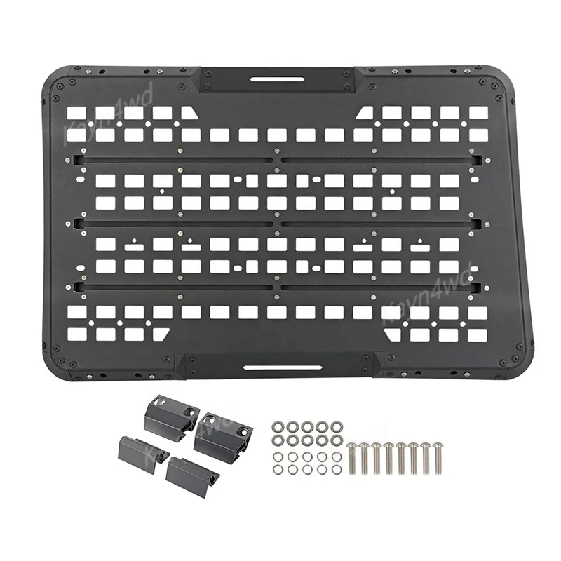 Off Road Exterior Accessorise Rear Window Expansion MOLLE Panel Modular Storage Rack Flank Kit For Jeep Wrangler JL 2018-2025