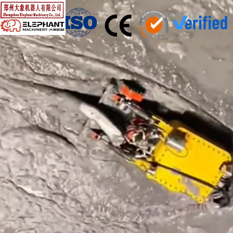 Underwater Sludge Cleaning Robot, Sludge Suction And Cleaning Robot, Sewage Tank And Pipeline Dredging Machine