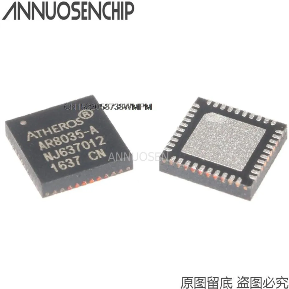 10PCS New and Original AR8035-AL1A-R AR8035-AL1A AR8035 QFN-40 AR8035-A