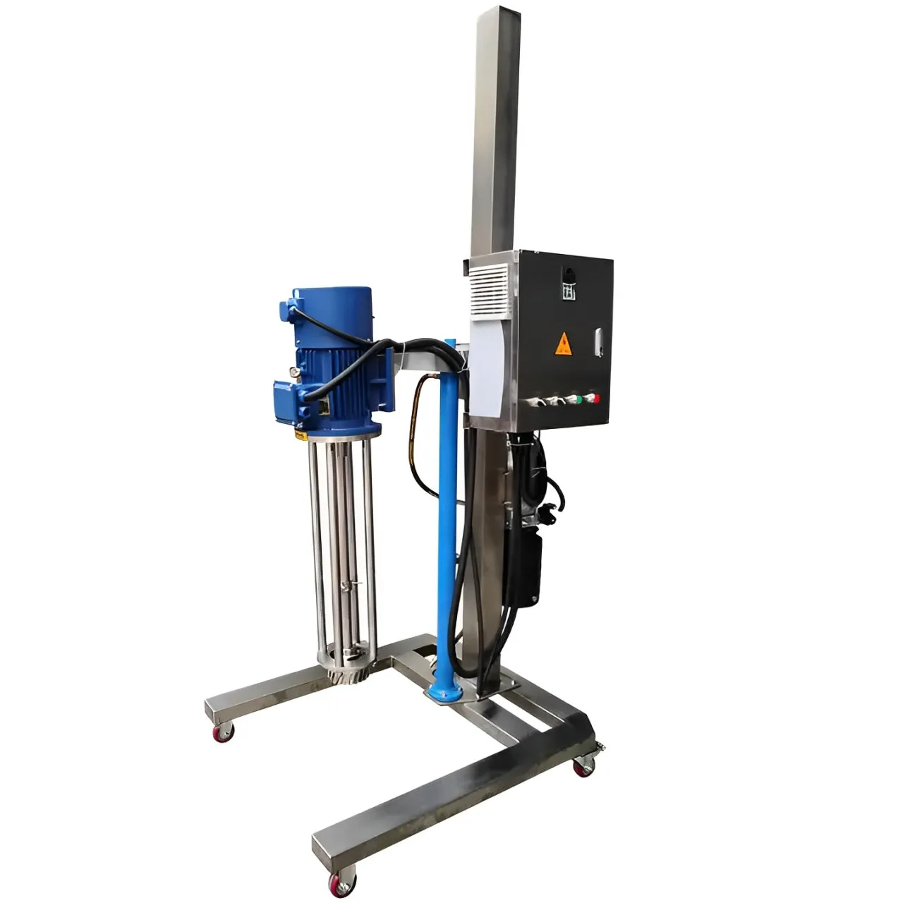 

Sanitary Stainless Steel 304 316L Hydraulic Lift High Shear Dispersing Emulsifier Homogenizer Mixer