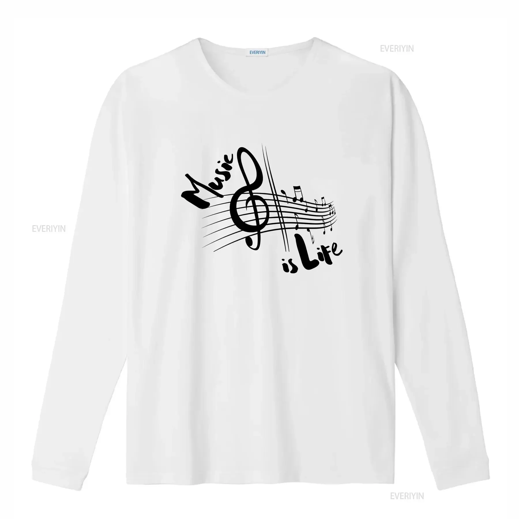 Music is Life T Shirt Lover Teacher Musicians Treble clef Musician Notes vintage Washed Soft Stylish Slightly Stretched