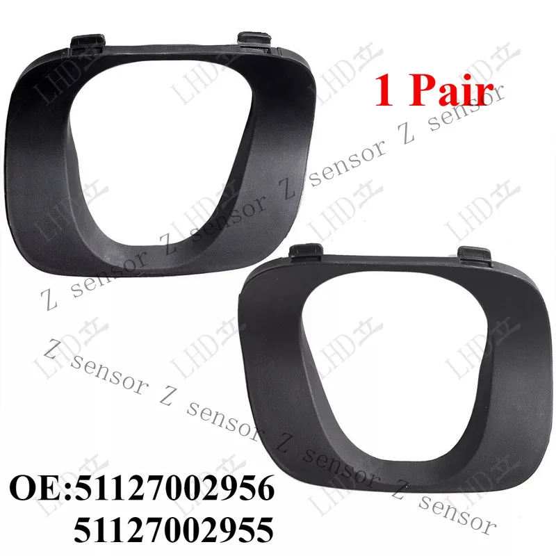 Z+ 1 Pair Rear Covering For Bumper Covers For BMW X5 E53 3.0i 2001-2006/