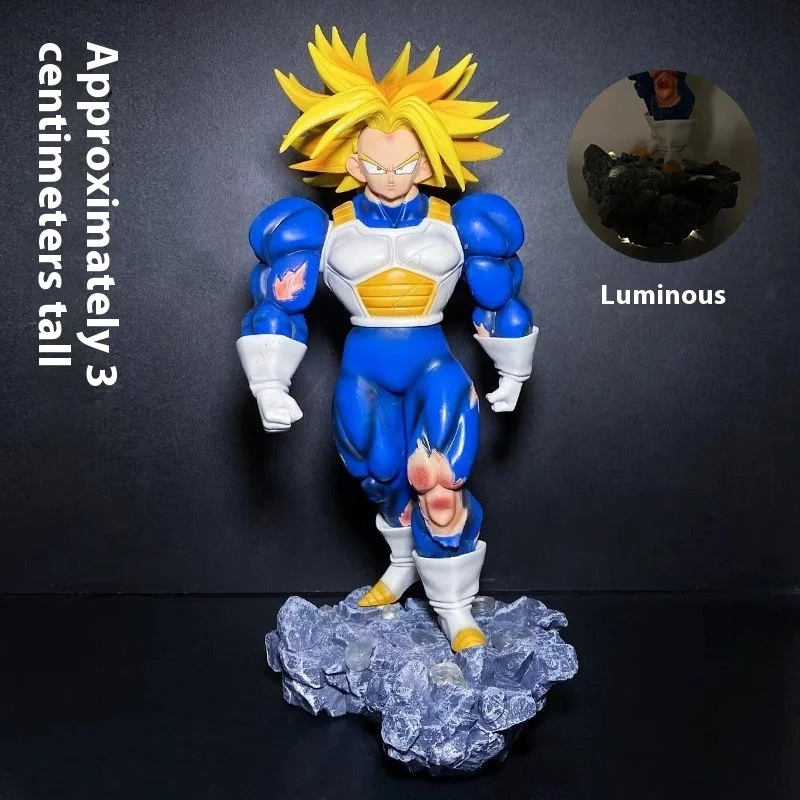 

33cm Dragon Ball - Battle Damaged Muscular Trunks Anime Figure Model Statue Collection Desktop Decoration Ornament Toys Gifts