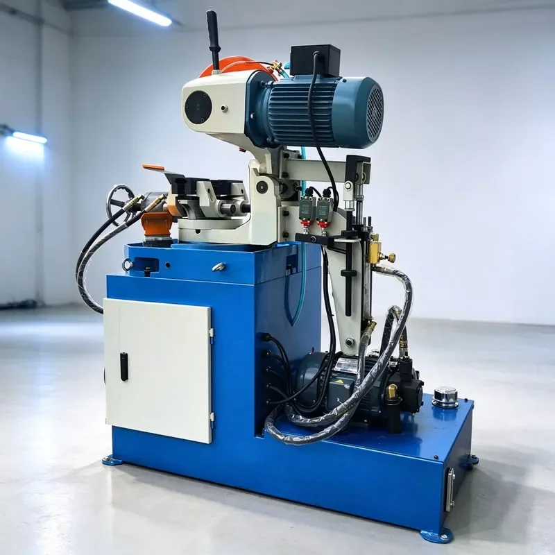 Hydraulic Automatic Pipe Cutting Machine Semi-Auto Metal Tube Cutter for Cold Cutting Stainless Steel Iron Copper Pipes