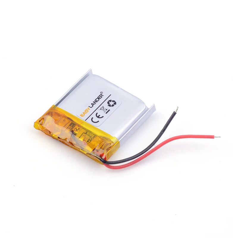 3.7V 352525   Batería recargable de polímero de litio Li-ion de 160mAh para MP3 MP4 MP5 juguetes pequeños GPS auriculares bluetooth