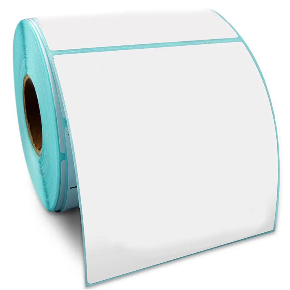 

1 рулон термоэтикеток самоклеящихся для печати адресных этикеток для курьерских отправлений, легкие, компактные, удобные для хранения