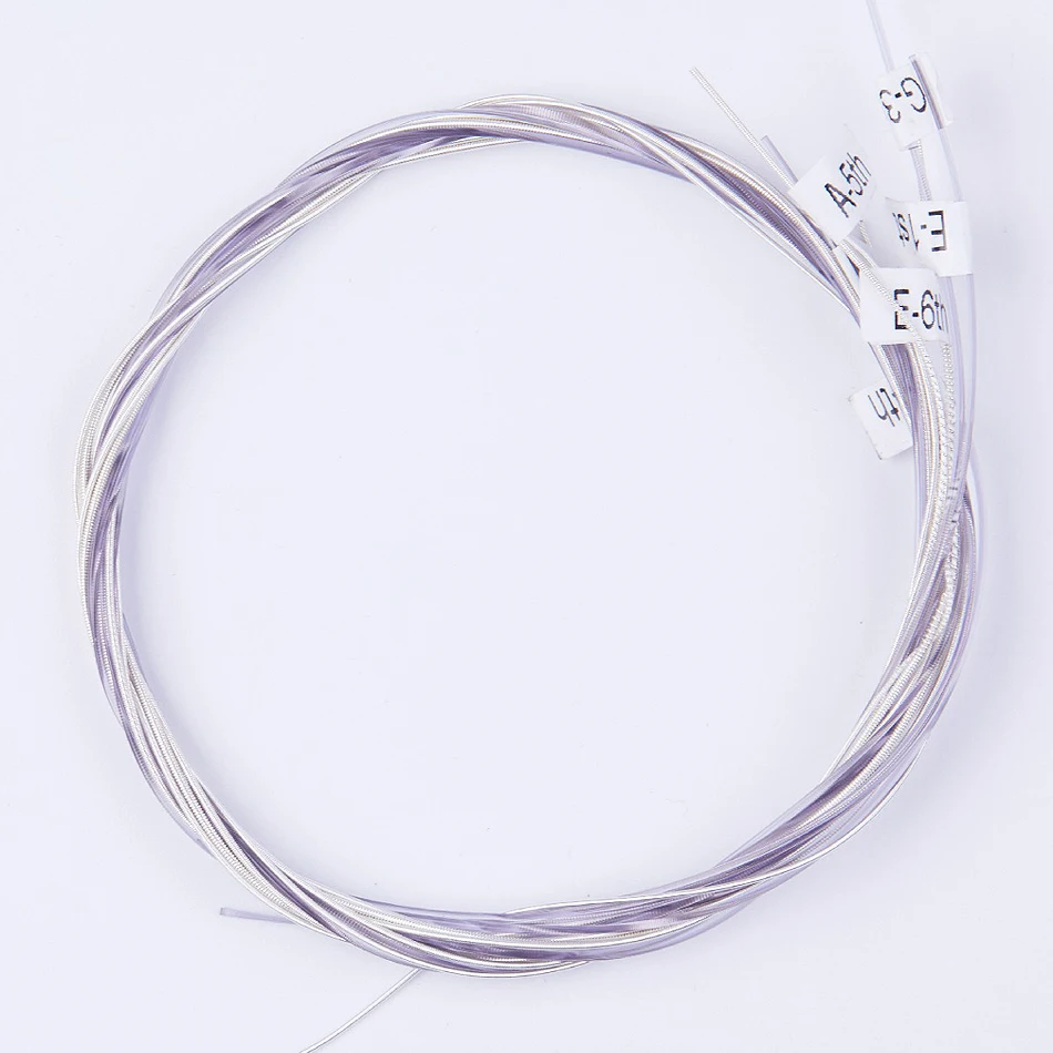 Alice AC139 Classical Guitar Strings Titanium Nylon Silver-plated 85/15 Bronze Wound 028 0285 inch Normal and Hard Tension