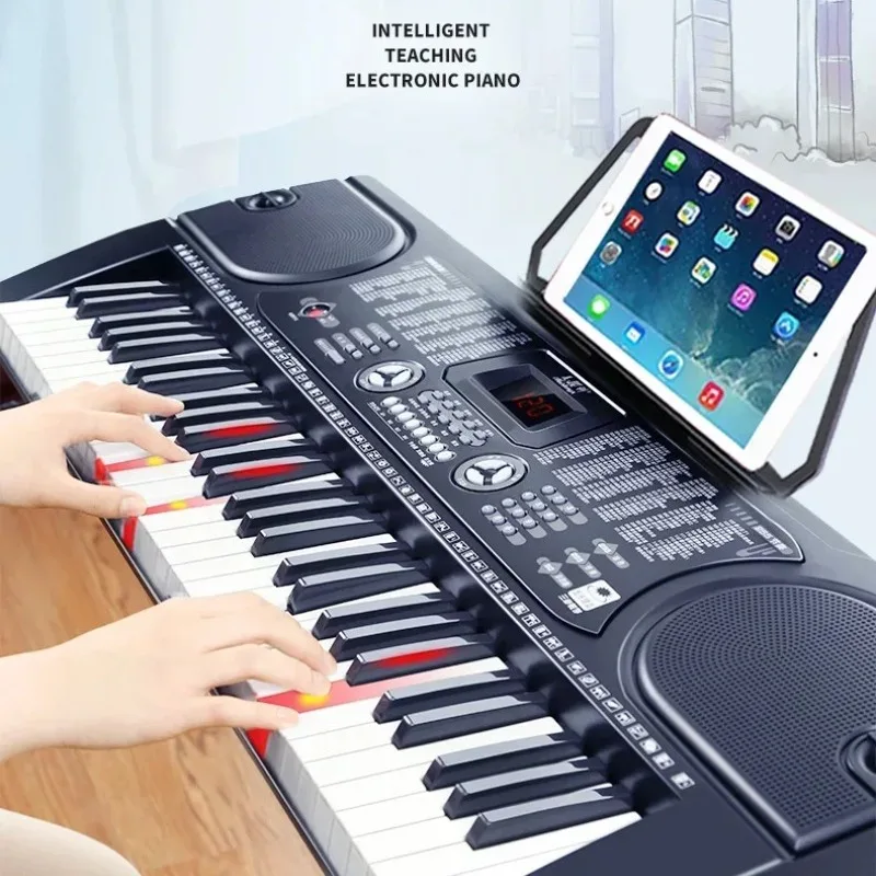 Adults Music Keyboard Electronic Piano Multifunctional Professional Synthes Small Electric Piano Kids Teclado Electronics DF50DZ