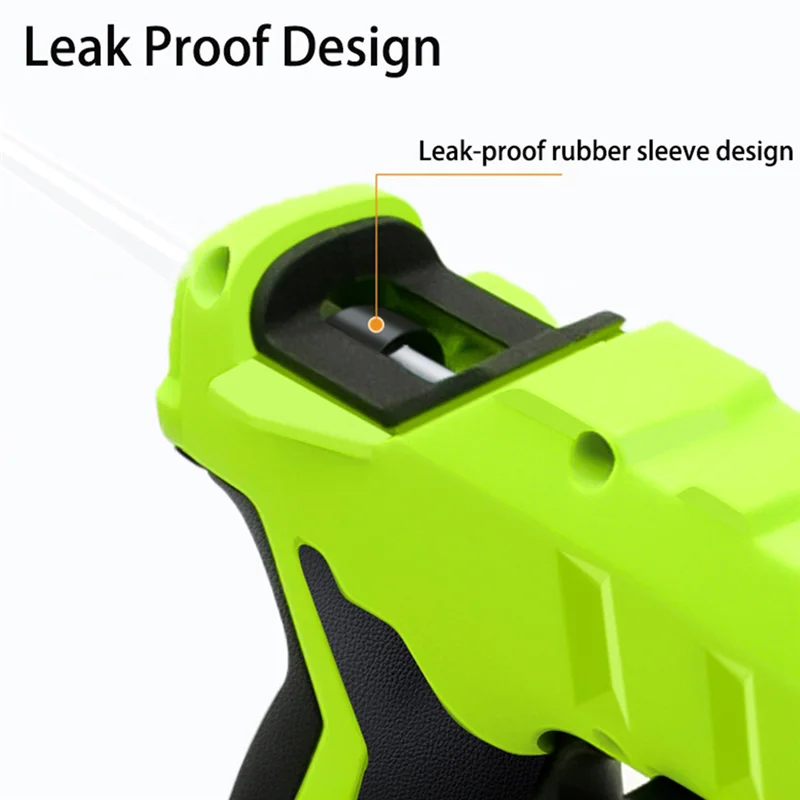 ABLN-беспроводной термоклеевой пистолет для Black Decker, аккумулятор 18 В с 20 палочками, электрический ремонт, электроинструмент «сделай сам»