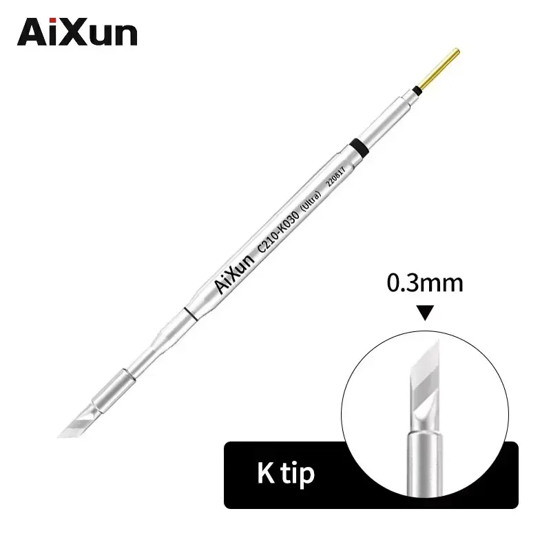 AIXUN Lead-free Soldering Iron Tip C210 tips For JBC SUNGON AIXUN T3B T420D Soldering Station Electric Soldering Iron Repair