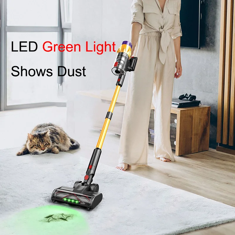 Wireless Vacuum Cleaner 550W 35kPa High Power Suction For Home Floor Carpet Pet Hair Cleaning Handheld Cordless Vacuum Cleaners