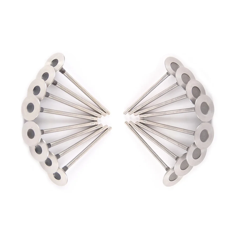 16pcs Intake & Exhaust Valves Kit Fit For CHEVROLET DAEWOO FIAT HOLDEN OPEL VAUXHALL 1.6 L F16D3 Z16XEP A16LET L44 LXT 55557862