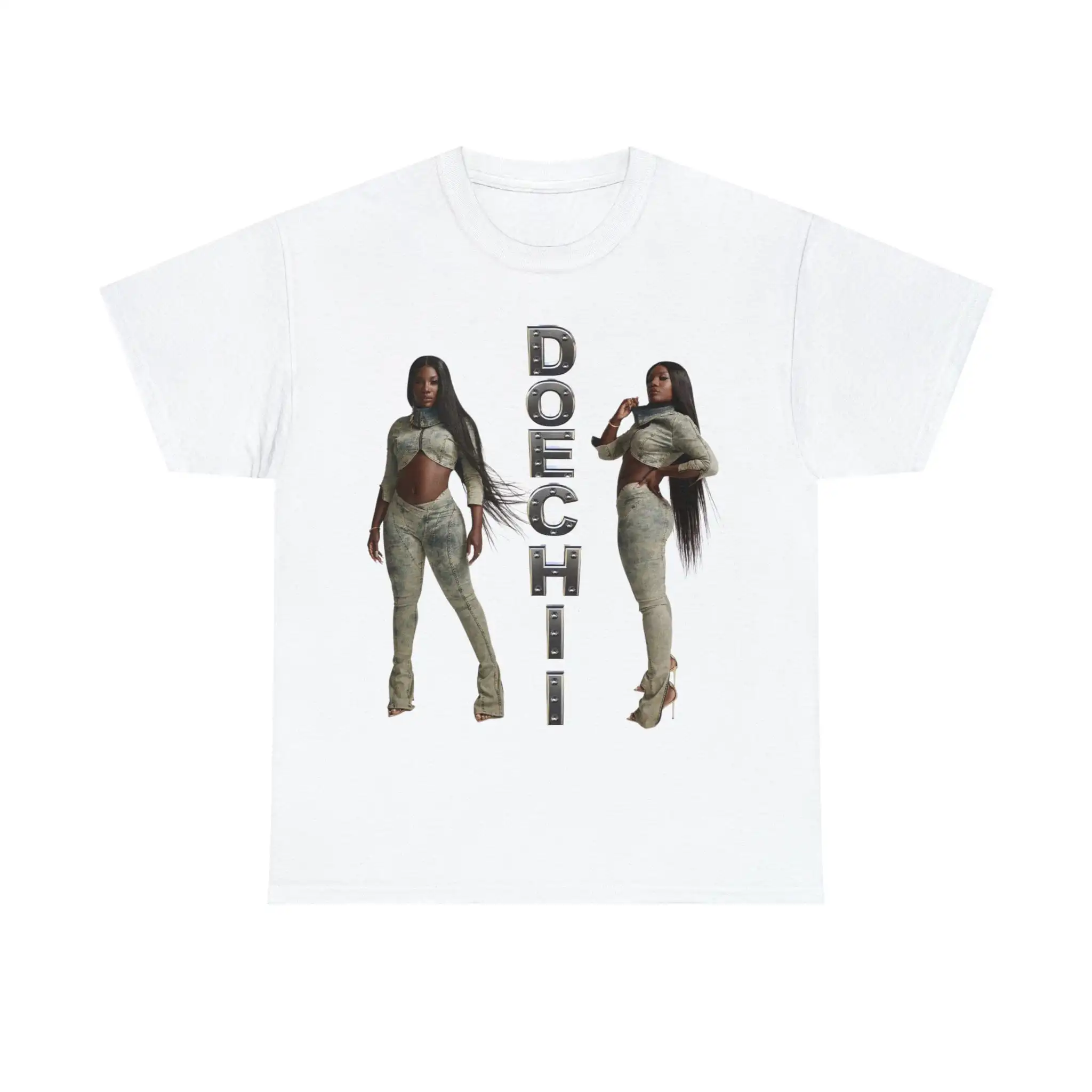 Doechii 5 Unisex Heavy Cotton T-shirt What It is block Boy Booty Drop Doja Cat Scarlet Tour Ice Spice Paced Sza