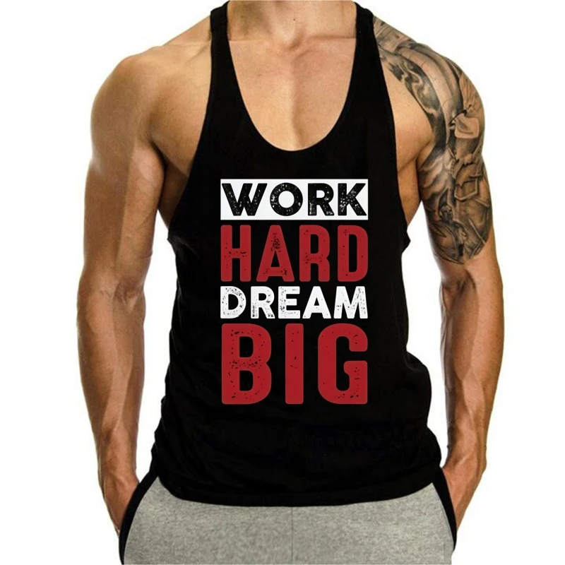 

Men's Training Stringer Vest, Thin Strap Racerback, Quick-Dry for Gym, Ideal for Fitness Workouts, Lifting & Athletic Training