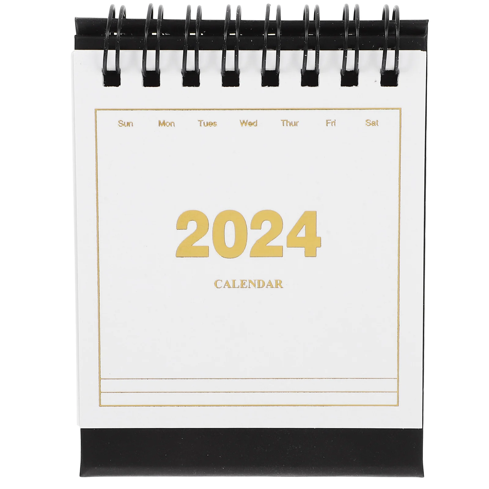 

Mini Desk Calendar 2024 Small Desktop Standing Flip Monthly Table Calendar Office Daily Use Decorative Ornament