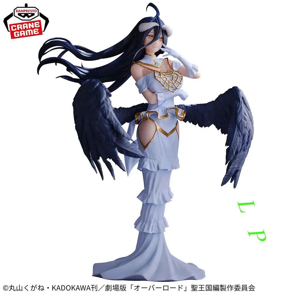 

Banpresto BANDAI Brand new spot goods Overlord White Holy Cloak albedo Toy Genuine Figure Model Anime Boxed