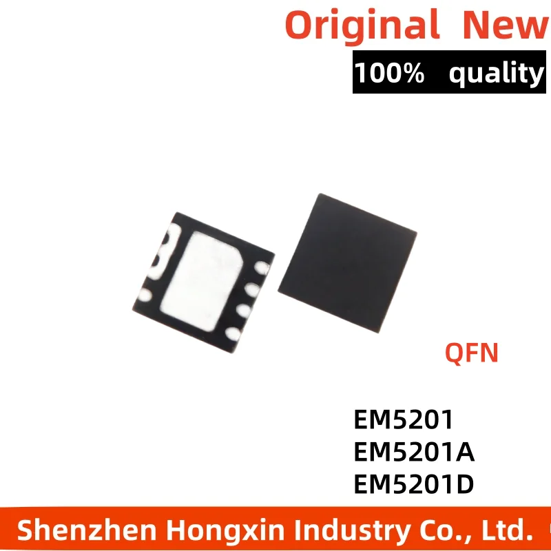 

(1piece) New EM5201 EM5201A EM5201D EM5201V QFN-8 Load switch IC chip