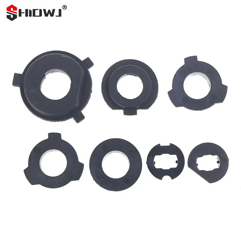 2Pcs LED Headlight Bulb Base Adapter Socket Holder Auto HB4/HB3/H11/H7/H4/H3/H1 Easy PVC LED Compatible Headlamp Car Accessories