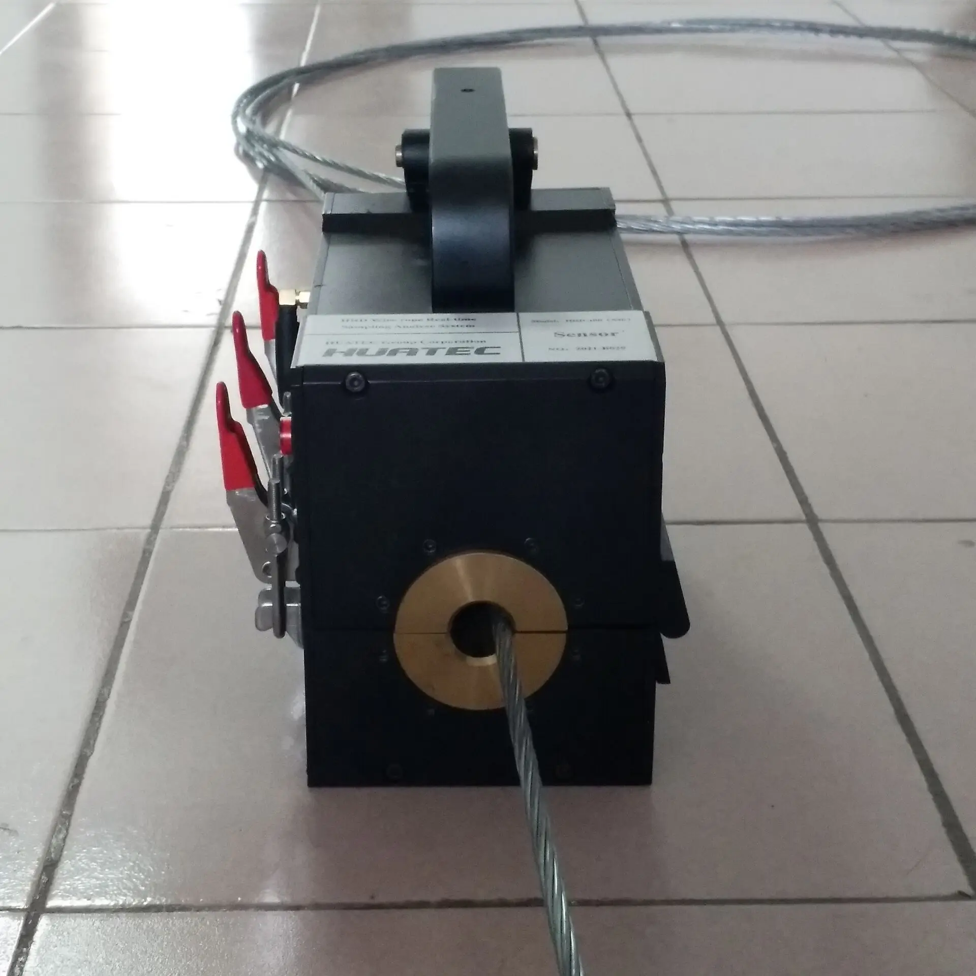 Portable Integrated Wireless Magnetic Wire Rope Flaw Detectors  ALL-IN-ONE SENSOR