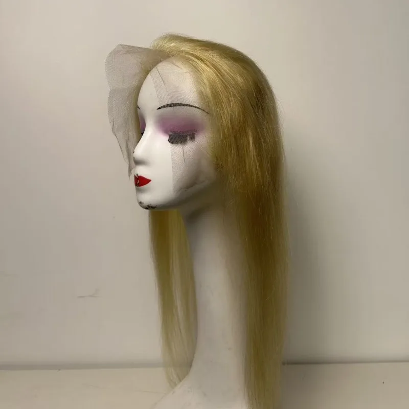 قسط اللون 613 13*4 الدانتيل أمامي الشعر البشري 8-22 بوصة الأذن إلى الأذن الدانتيل الجبهة للنساء البرازيلي عذراء ريمي 4x4 إغلاق الشعر #4