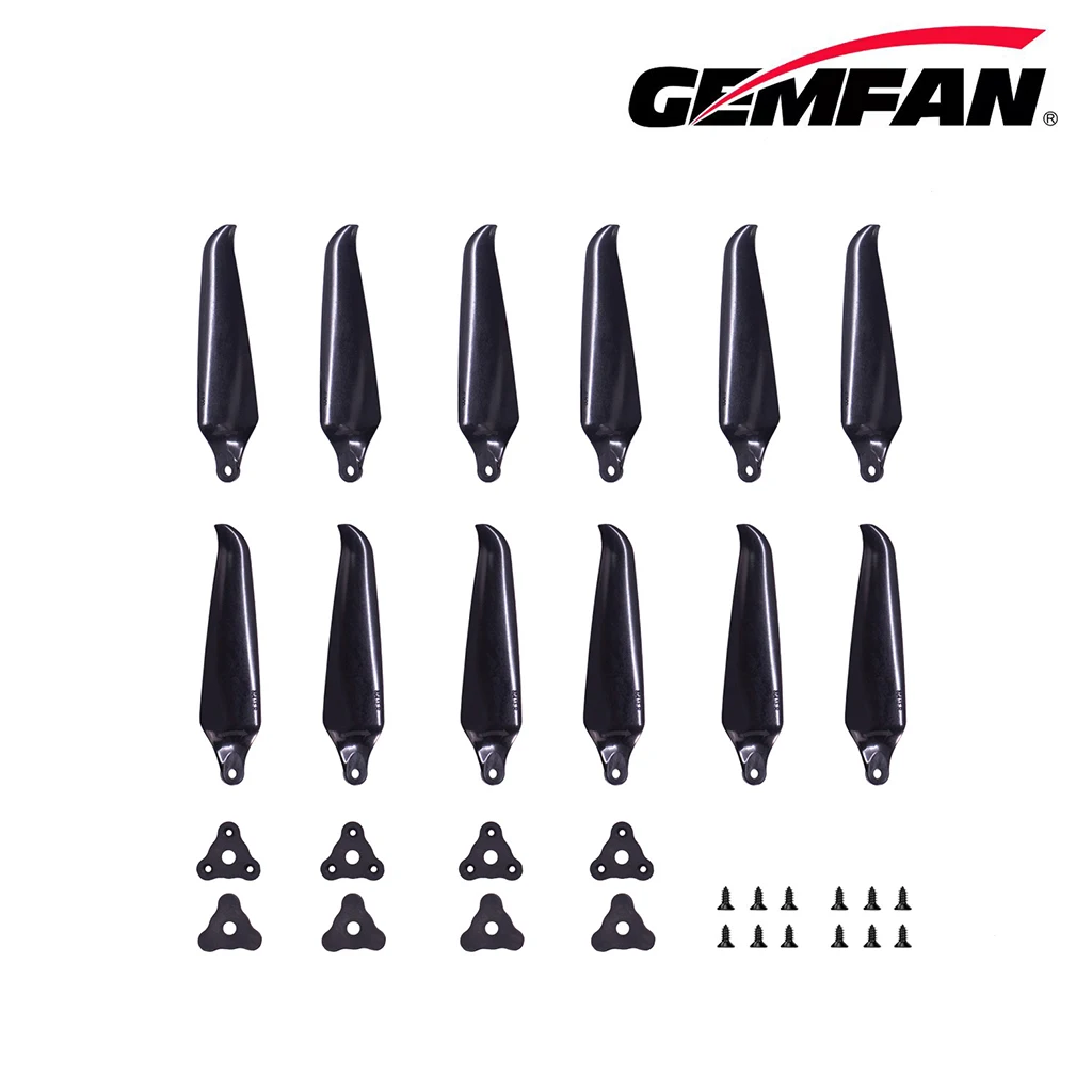 10 Paar (10CW + 10CCW) Gemfan F7036 F1051 10-Zoll-Faltpropeller 2-Blatt/3-Blatt-Glasfaser-Nylon für FPV-Drohnen mit großer Reichweite – Detail 19