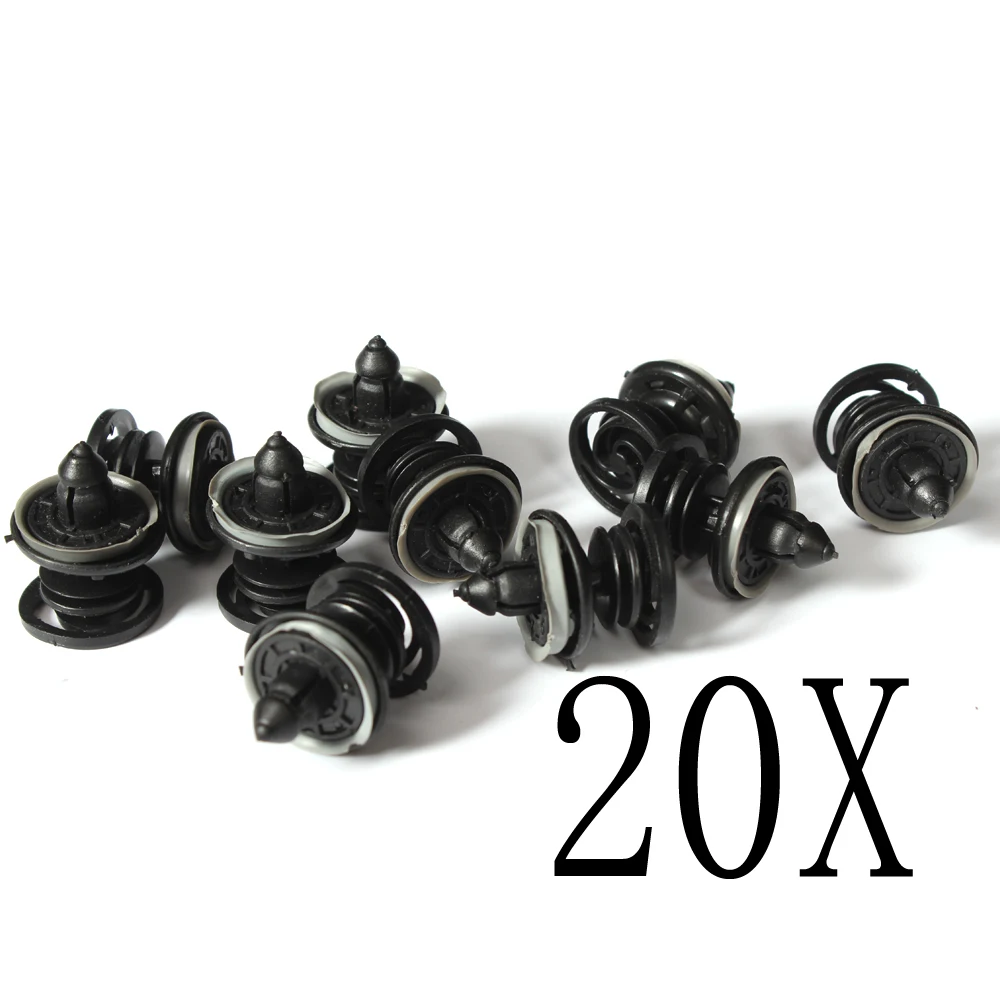 

20pcs/lot Auto Interior Door Card Trim Panel Clips Fastener Clips for Volkswagen VW Golf 6 MK6 Jetta Passat CC Car Accessories